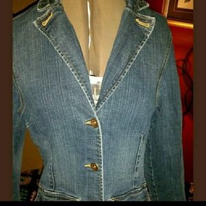 Jeanstar Denim Jean Jacket Blazer Stylee